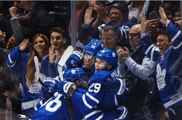 Toronto Maple Leafs Celebration